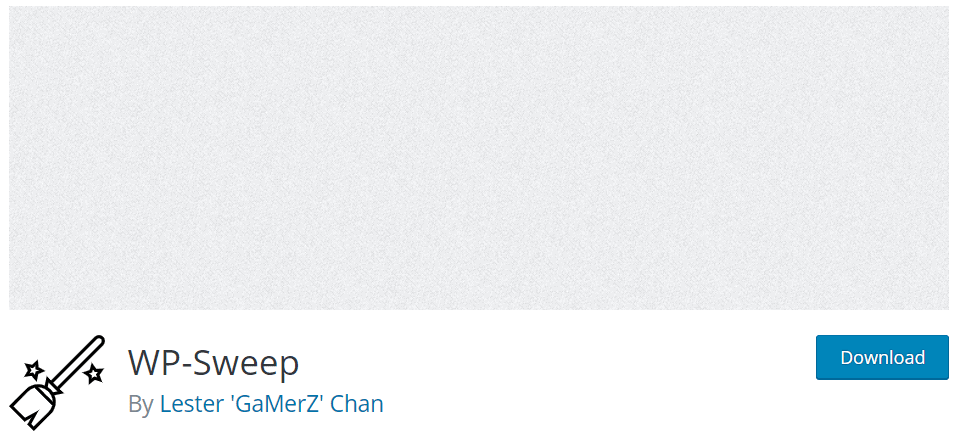 WordPress-Plugin WP-Sweep
