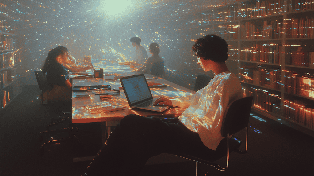 Comet Browser mit Perplexity AI Illustration